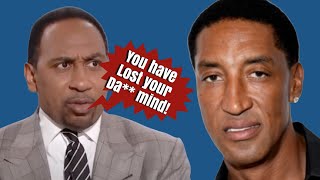 Stephen A. Smith blasts Scottie Pippen for saying LeBron James won a championship without any help!