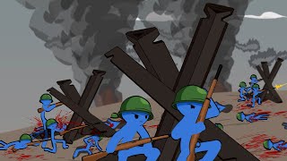 World War 2 Stick Army Animation (Part 2)