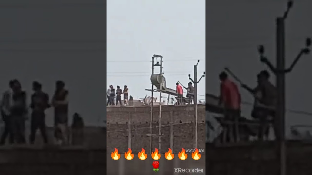 Roof Machine//छत लगते हुए// लिंटर 2 nd floor//Workers Roof made by Machine //Short video 💯