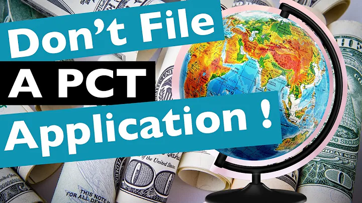 International Patent Application - Don't File