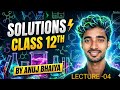 Class 12 Chemistry: Solutions | Osmosis, Diffusion &amp; Colligative Properties 