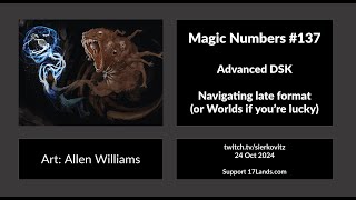 Magic Numbers #137: Advanced DSK drafting
So, you have your Boros aggro and UW Eerie decks nailed to a fine detail? But perhaps recently the wins are not coming as easy as they did early season?
Dont worry - I got you covered there. We will loook at the data of top 17Lands.com users and try to figure out what do they do differently to sustain a solid win rate throughout the format. And what strategies do they lean onto as the well with the best decks dries out because the knowledge of their strength becomes universal.
If you are interested in getting to know me better - I have a discord now. Join to chat about data, limited and see my futile attempts to make food that looks as good as it tasted. Also - cat and dog pictures.
https://discord.gg/Sk5HWdgKu4
If you are interested in coaching - ping me a message. Here. On Discord. On Twitter. You can find my socials on
https://linktr.ee/sierkovitz
This podcast is sponsored by mtgazone.com - get your reading fix from the best and brightest Magic writers in the business.
If you like the videos I put out, consider becoming a patron on
patreon.com/sierkovitz
to get extra access, perks and the good feeling of supporting my work.
I do understand Patreon is a commitment, if you cant commit, but still would like to help me - like, sub, comment, share.
You can get the BulkBox at https://www.bulkbox.co.uk/store/ if you are in the UK. Remember to use SIERKO10 code for a 10% discount!
If you are outside of UK, you can find your local distributor on the BulkBox website. Magic Numbers #137: Advanced DSK drafting