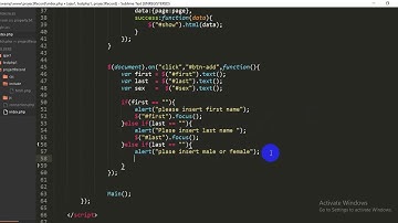 How to use ajax jquery php without refresh page part 3