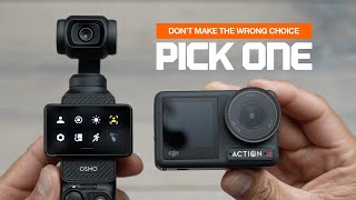 Pros and Cons  DJI Osmo Pocket 3 vs Action 4 & GoPro Hero 12