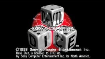 Devil Dice - Sony PlayStation - Intro & Title Screen