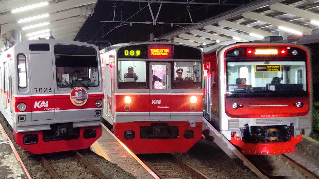 PERJALANAN TERAKHIR KRL JEPANG !! Lastrun KRL JR 203 dan TM 7000 Series & Ujicoba KRL INKA Terbaru
