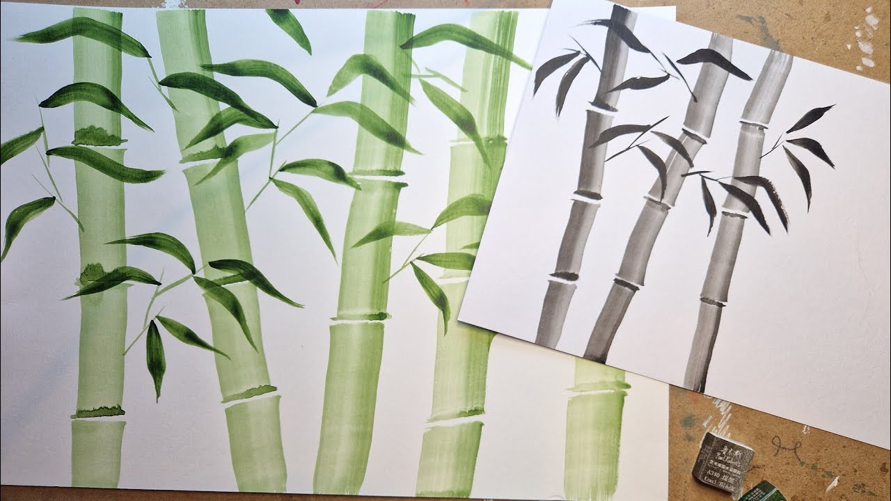 How To Paint Bamboo Watercolour Tutorial For Beginners One Stroke how-to-paint-bamboo-watercolour-tutorial-for-beginners-one-stroke