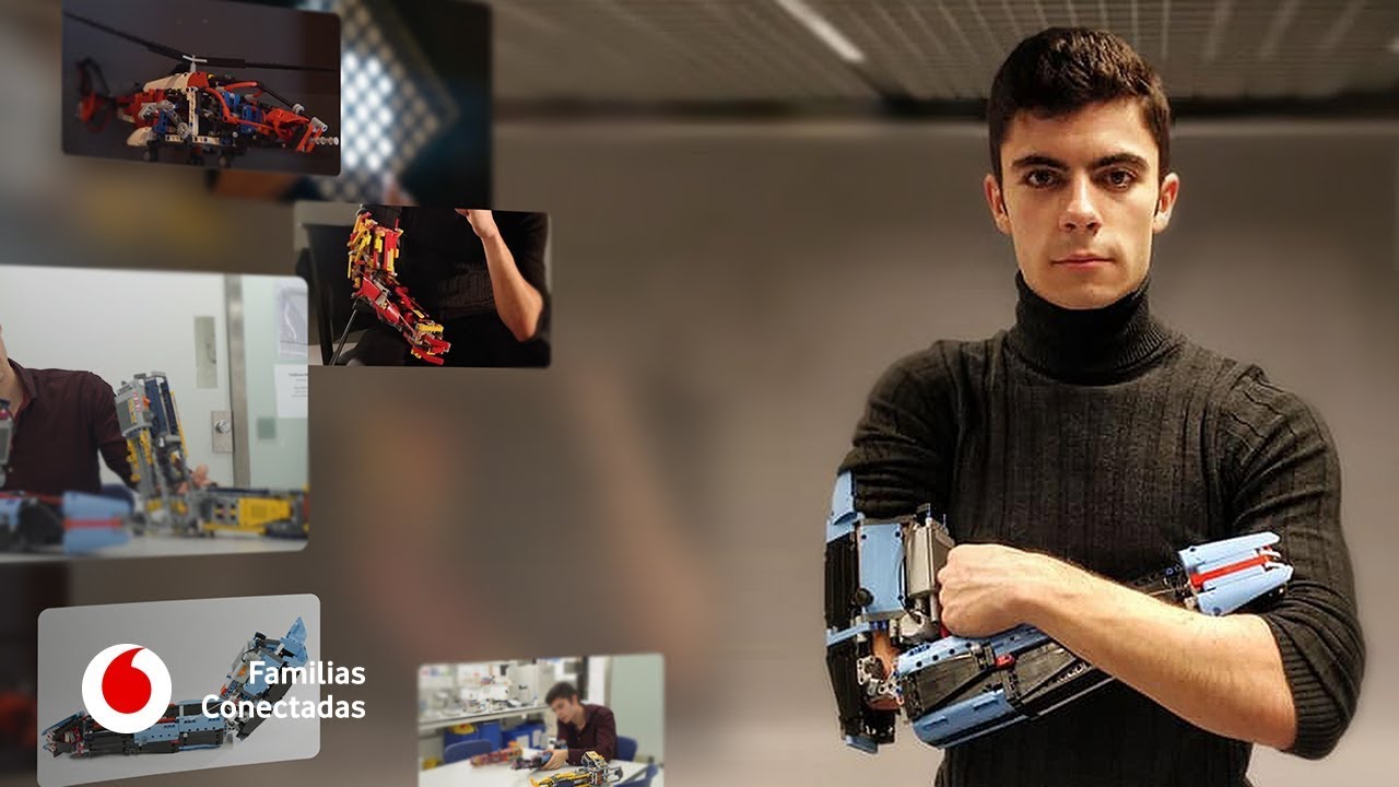 Hand Solo, el joven que fabrica sus propias prótesis con piezas de Lego  #FamiliasConectadas