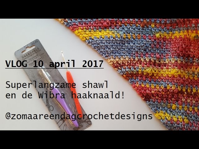 Turbine Robijn Mortal Vlog 10/04/2017: Eindeloze shawl en de Wibra haaknaald! - YouTube
