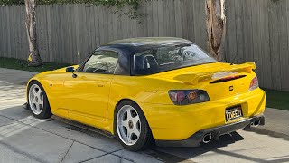 S2000 gets new CARBON FIBER HARDTOP!
