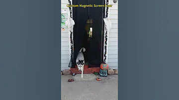 Keep your home breezy and bug-free with the LYGFZF magnetic screen door—perfect for any season!