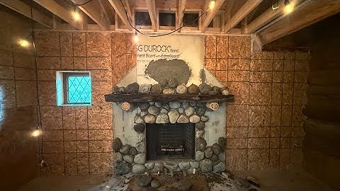 Building a Log Cabin in the Wilderness Alone | Metal Roof, Electric Lights and a Fireplace