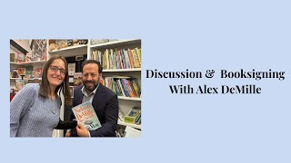 Booksigning & Discussion With Alex DeMille @TheodoresBooksStore #bookchannel
Hi Bookworms! Last week, I went to @TheodoresBooksStore here on #longisland #newyork to see Alex DeMille who co-authored with his late father and one of my favorite authors #nelsondemille #thetinmen. It was interesting to hear him talk about the writing process. Sadly, this was Nelson DeMilles last novel.
FTC DISCLAIMER: I am not affiliated with any of the books or authors I mentioned. I do this as a hobby, because I love reading of course!
Email Me: JessBookgirl75@gmail.com
Follow My Social Media:
My Discord: / discord JessBookgirltv
X (Twitter): / jessbookgirl_tv
https://www.tiktok.com/@jessbookgirltv6
Pinterest: / jessbookgirl75
The StoryGraph: https://app.thestorygraph.com/profile...
Goodreads: / jessica-jessbookgirltv
Things Mentioned:
#nelsondemille Booksigning & Discussion With Alex DeMille @TheodoresBooksStore #bookchannel