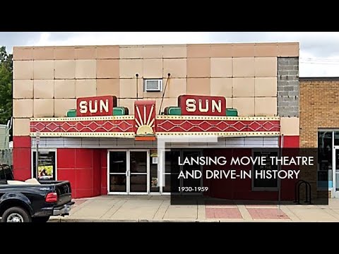 Lansing movie theatre and drive-in history 1930-1959