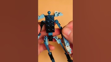 how to build a robot  with build blocks #brickbuilder #buildingblocks #moc