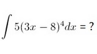 Calculus - Integration By Substitution (1 of 13)