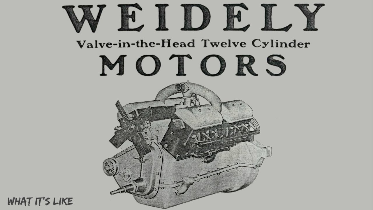 Weidely OHV V12 389 cid
