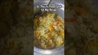 Chinese vegetable rice recipe short video