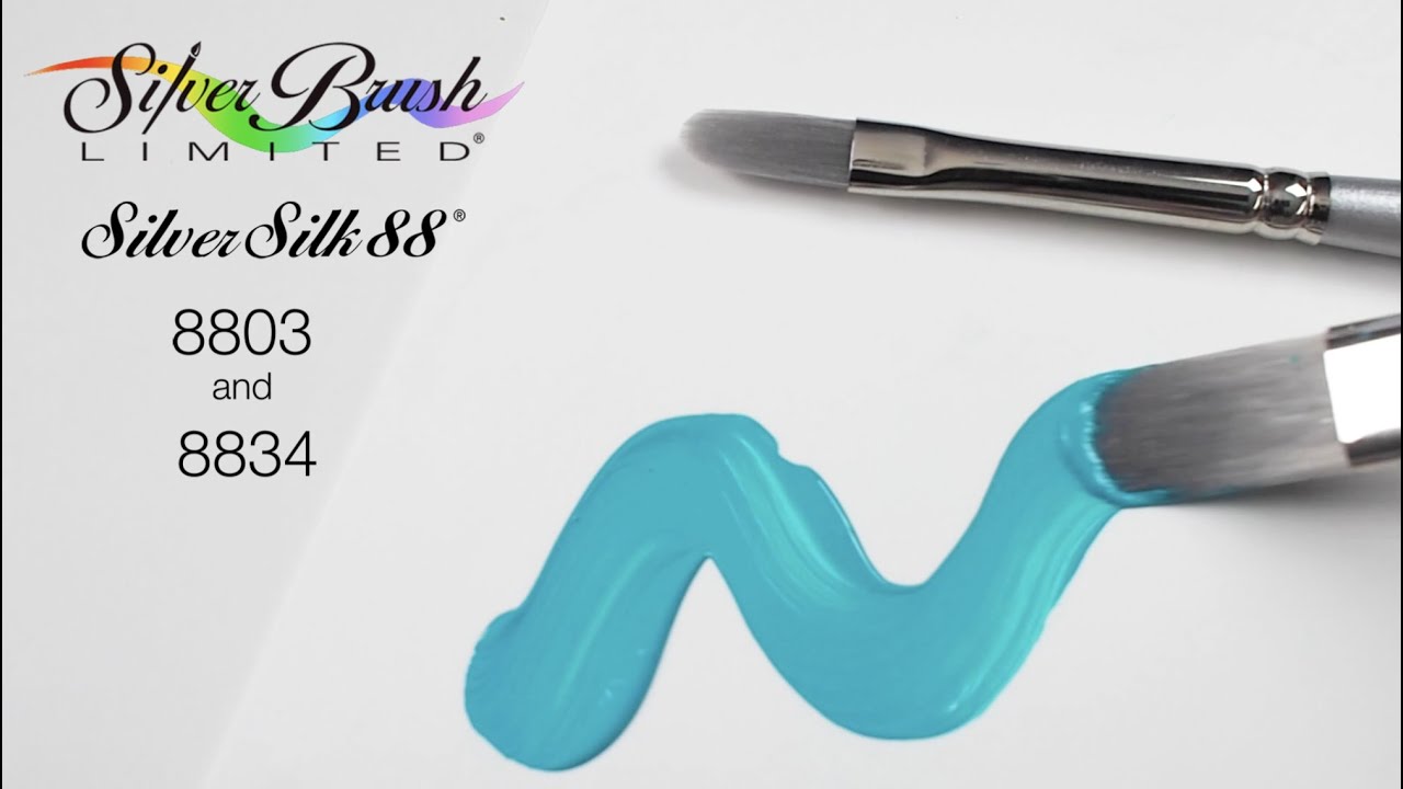 8803/8834 Silver Silk 88® Filbert/XL Filbert - By Silver Brush Limited
