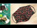 Making masks easy with pot/pan lid cover #1 | Face mask sewing tutorial | Face mask DIY