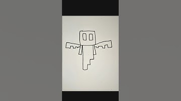 How To Draw a Minecraft Allay #youtube #youtubeshorts #trending #tutorial #drawingtutorial #trend