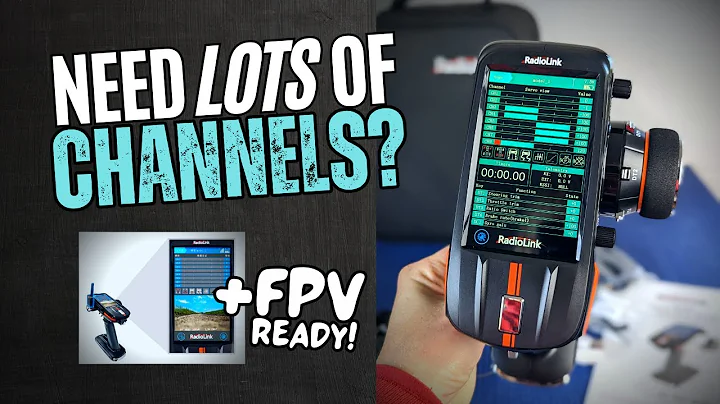 AFFORDABLE 8 Channel Transmitter! RadioLink RC8X In-depth Review | FPV Compatible