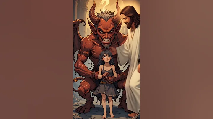 Jesus Saves Her from the Devil 😱✨ ✝️#shorts