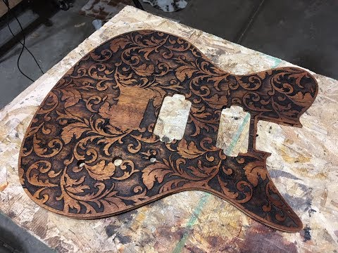 Cara Engrave A Desain Into A Gitar Top