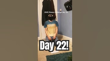 2025 fitness challenge day 22! Adding one push up every day for 365 days. #fitness #challenge #day22