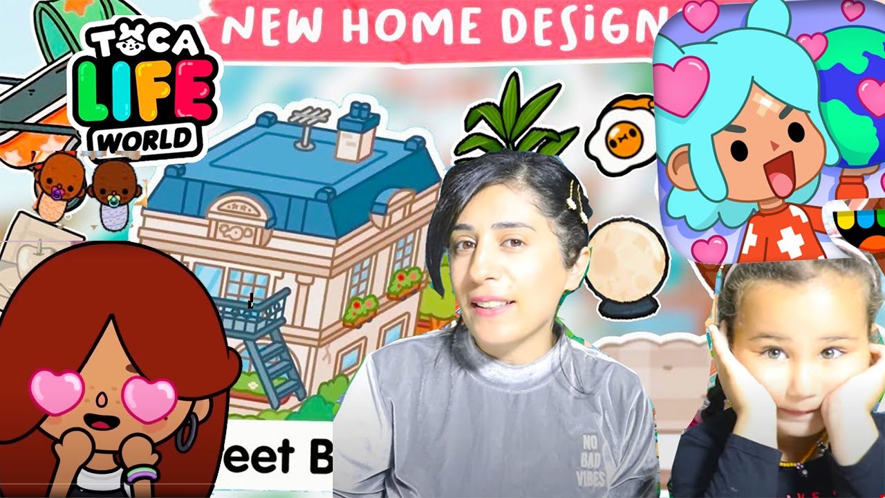 Toca Boca Gaga Sokağı Binası Part 2 Evin Bebek Odası Yatak Odası ve Salon Eşya Yerleştirme Yeni Ev