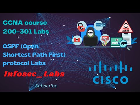 09-Course CCNA 200-301 Labs OSPF protocol (Open Shortest Path first) On Cisco Packet Tracer.