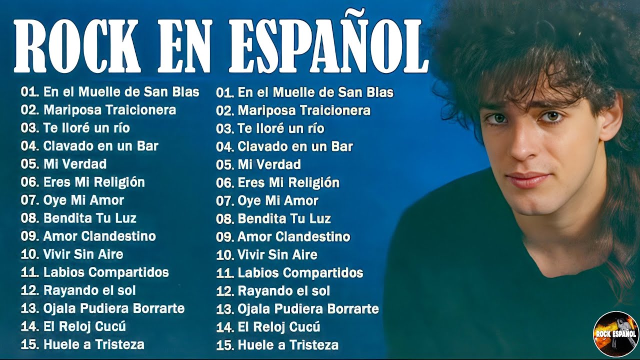 Maná, Soda Stereo, Enanitos Verdes, Elefante, Hombres G Éxitos Clásicos del Rock en Español