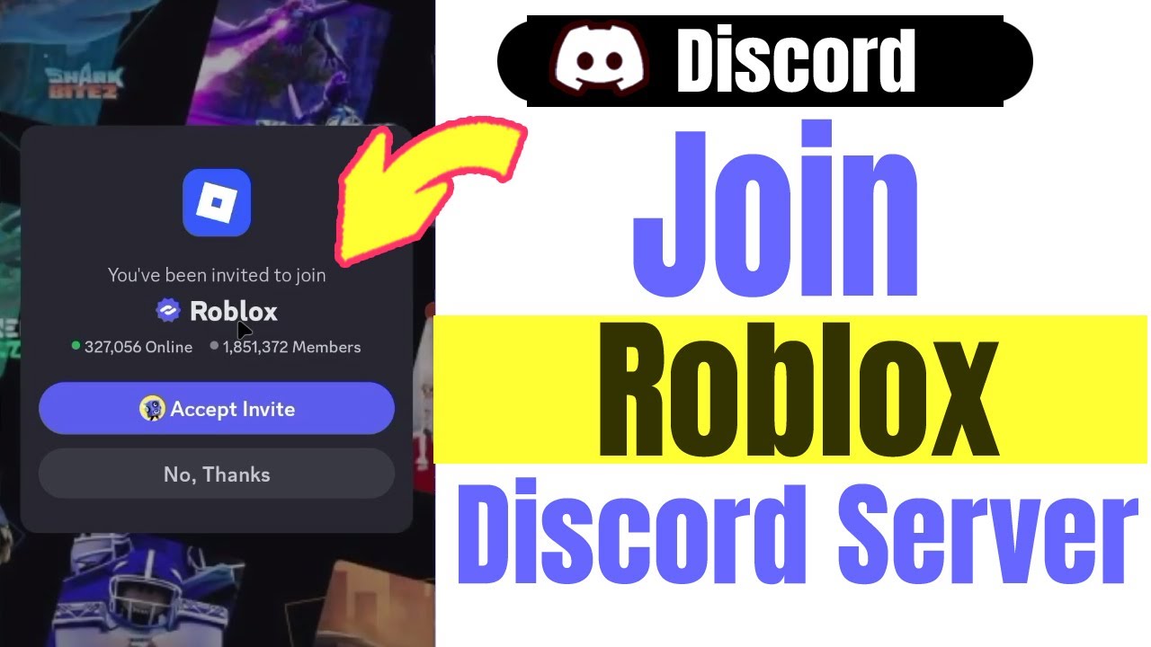 How to Join Roblox Discord Server on Mobile - YouTube