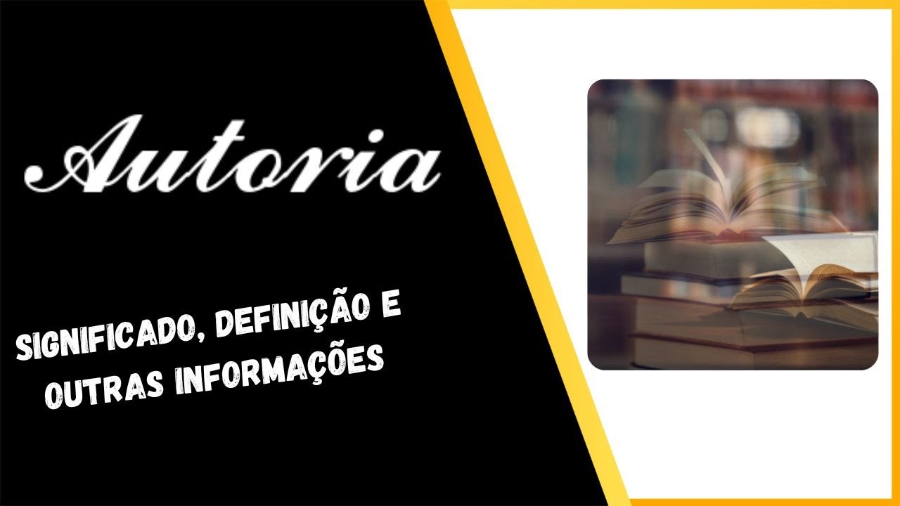 Qual Significado de Autoria? Qual Definição de Autoria? Sinônimo e ...