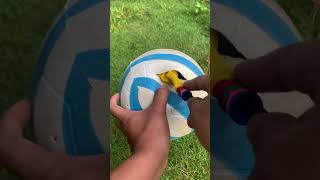 Bola hasil nemu dikebon #football #experiment #brasil #futebol #skills #funny #tutorial #soccer
