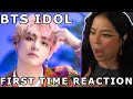NEW K-POP FAN REACTS to BTS For The FIRST TIME!! | 'IDOL' Official MV BTS (방탄소년단)