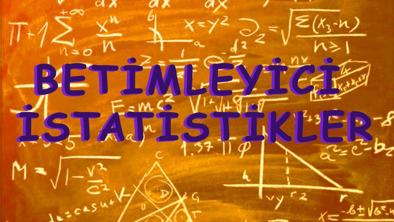 SPSS Betimleyici/Tanımlayıcı İstatistikler (Frekans, Ortalama, Std Sapma, Medyan vb.) Nasıl Yapılır?