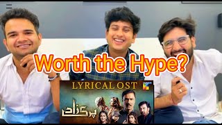 Delhi Boys Reacts on PARIZAAD OST | Syed Asrar Shah | HUM TV | Drama