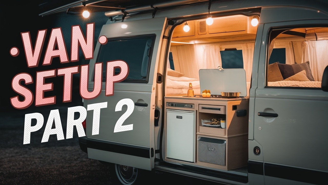 I Converted My Eeco Van to a COZY Campervan Setup - Part Two
