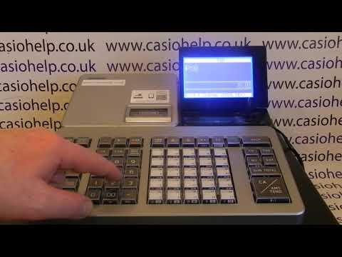 Casio SR-S4000 Basic Programming Tutorials - YouTube