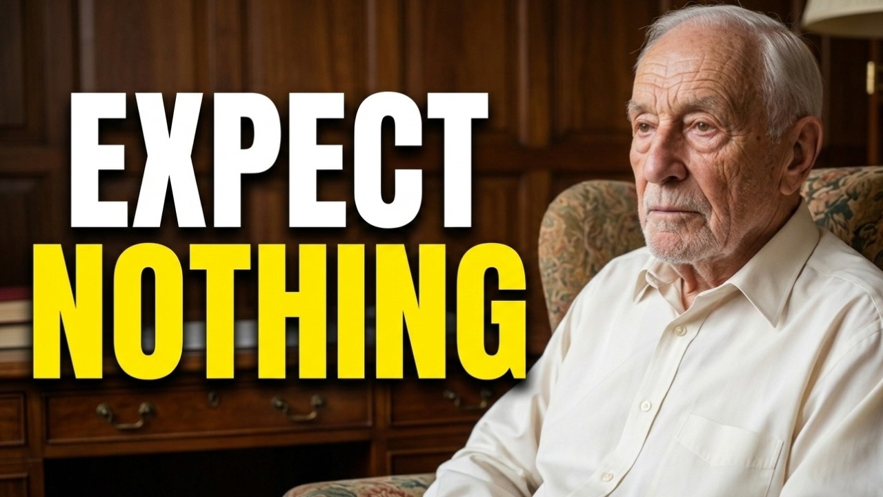 I’m 89. Don't Expect Anything From Anyone. Not Even Your Kids.