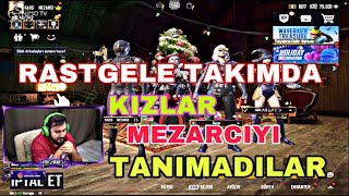 Mezarci Rastgele Takimla Gi̇ri̇yor Kizlar Mezarciyi Tanimiyor Pubg Mobi̇le