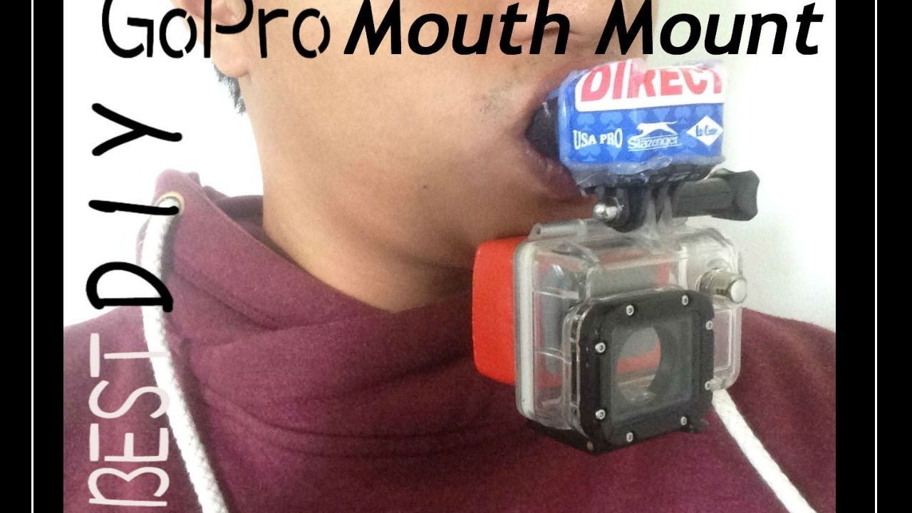GoPro Mouth Mount DIY YouTube