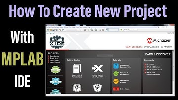 How To Create New Project With MPLAB X IDE  | كورس برمجة ميكروكنترولر | خطوات انشاء مشروع جديد