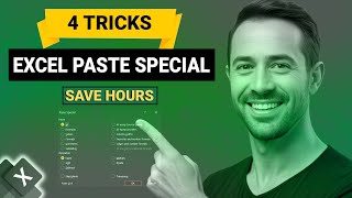 Excel Paste Special Shortcuts : 4 Tricks to Save Time Fast! Excel Paste Special Shortcuts Stop Wasting Time Complete Tutorial