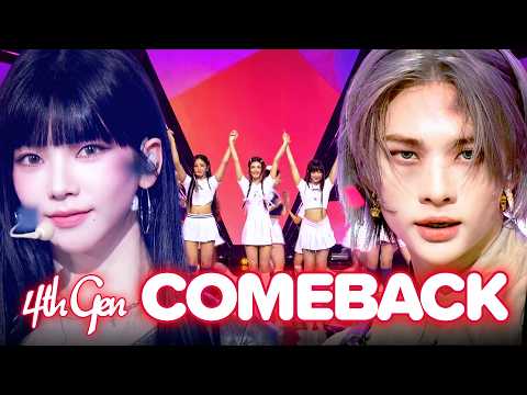 (4K) [K : Pli] 🔥THE COMEBACK 10🔥 10 Iconic 4th Gen Comeback Stages💖 | KBS WORLD TV