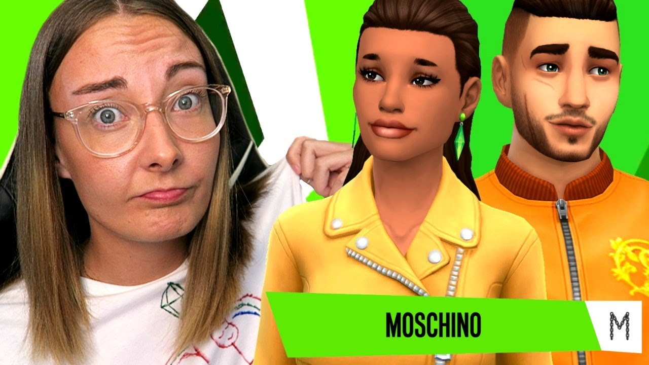 sims 4 moschino clothes