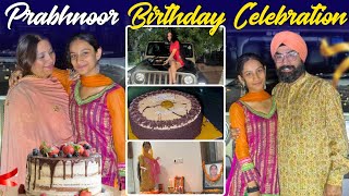 Raat ko 12 Baje cake cut kiya THAR par beth ke Prabhnoor ka Birthday celebration 🎉😳😳😳😳