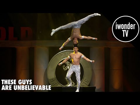 The Giang Brothers Perform Head To Head Balance Stunt