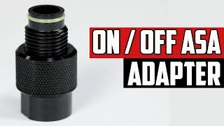 ON/OFF Air Adapter For Paintball